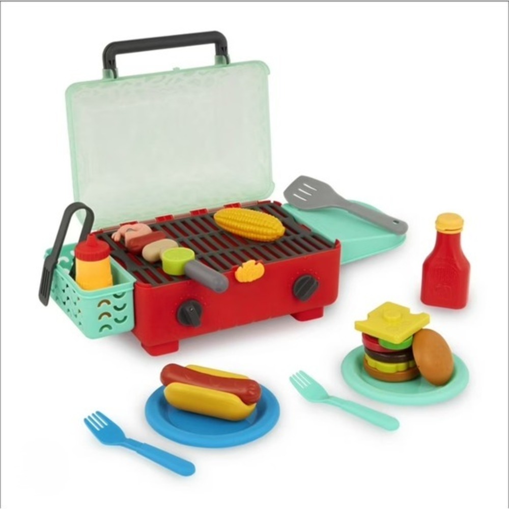 New Cook N Go BBQ Play Set Battat